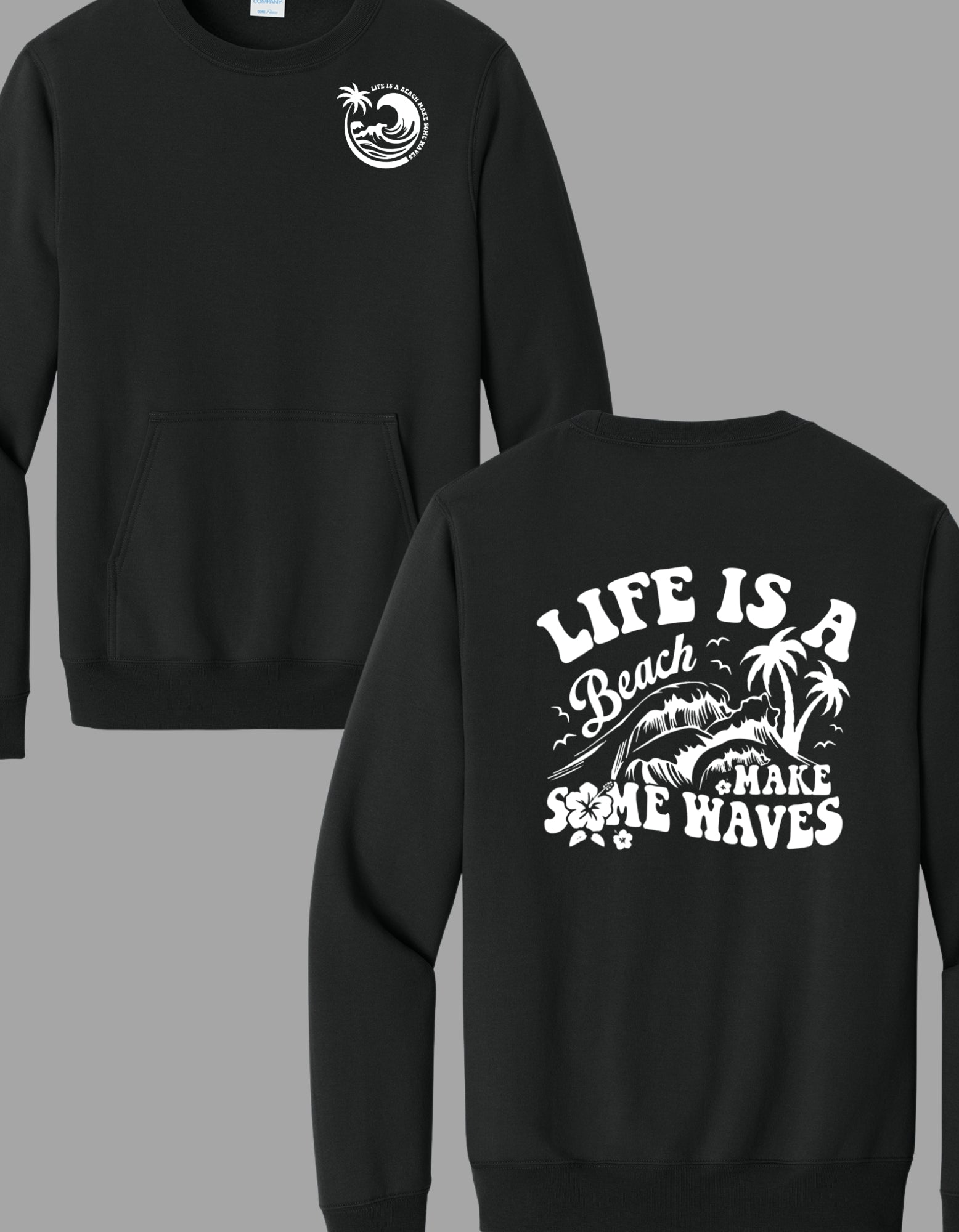 Lake Is A Beach Crewneck