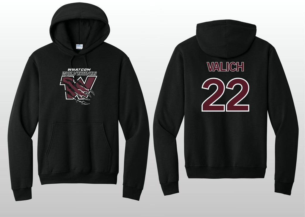 Whatcom Wolverines Hooded Sweatshirt