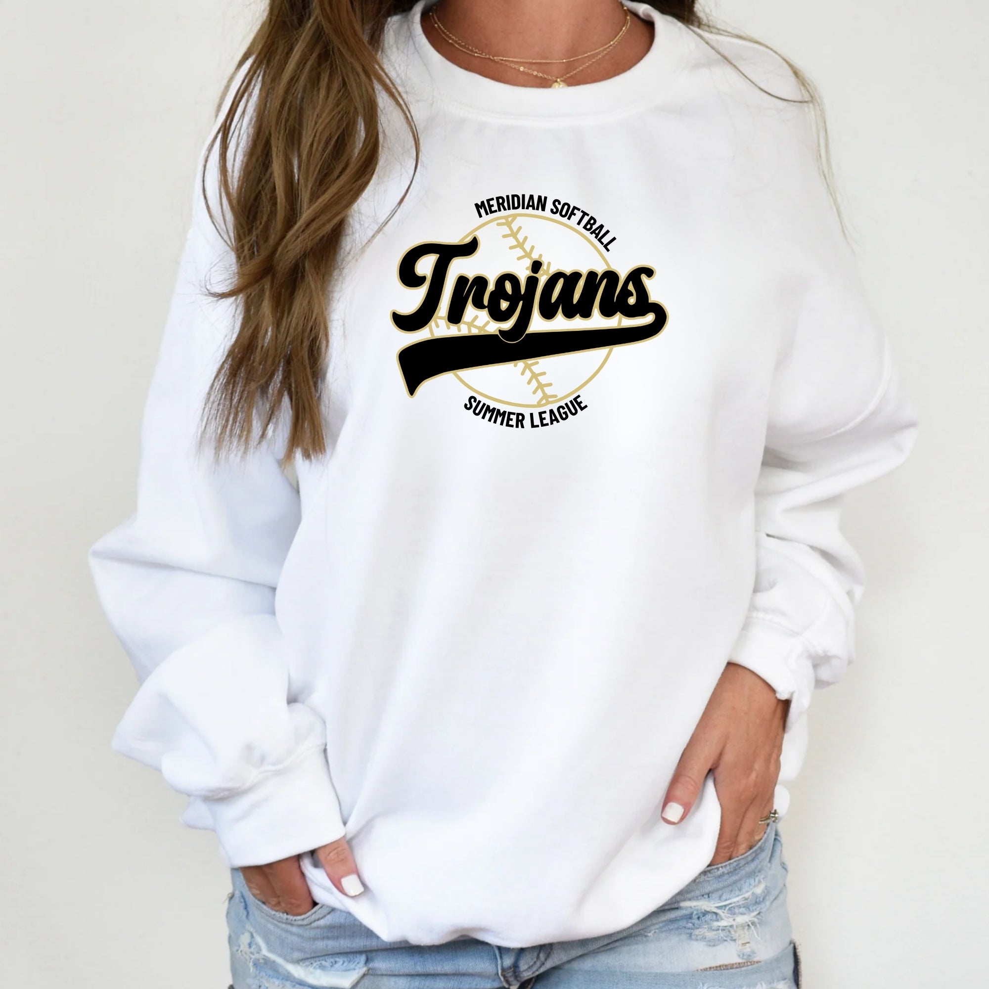 Trojans Senior Summer League Crewneck