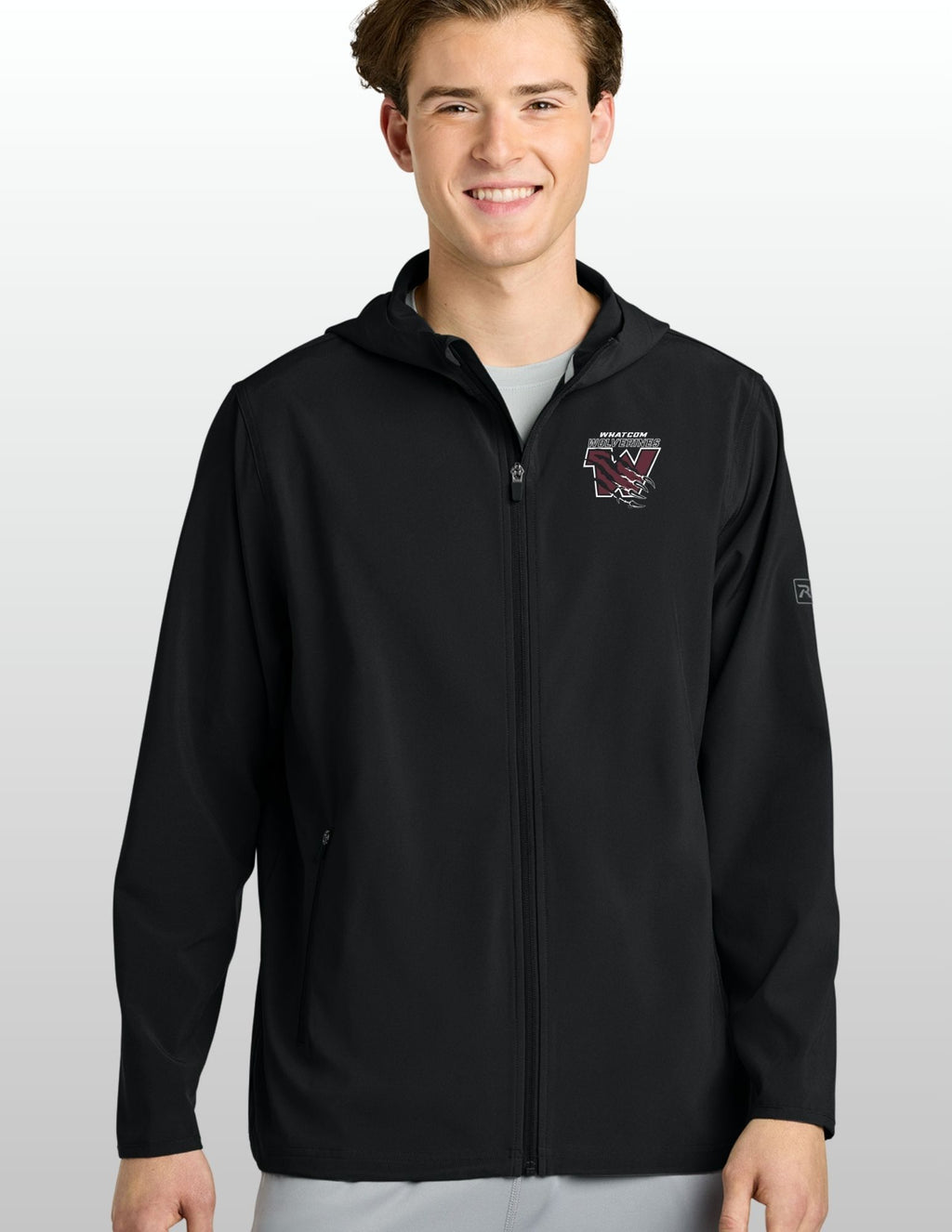 Wolverines Richardson Barrage Hooded Wind Jacket