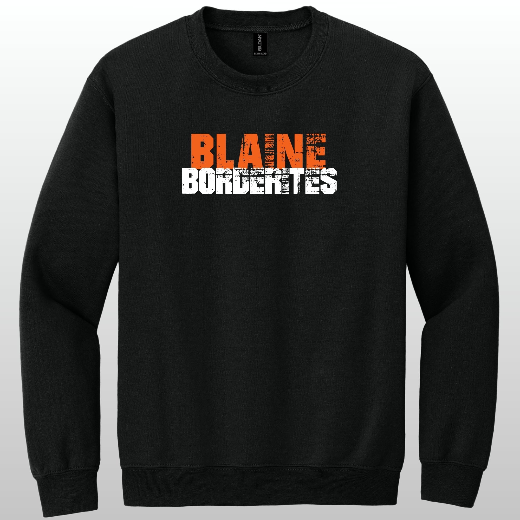 Blaine Borderites Grunge Crewneck