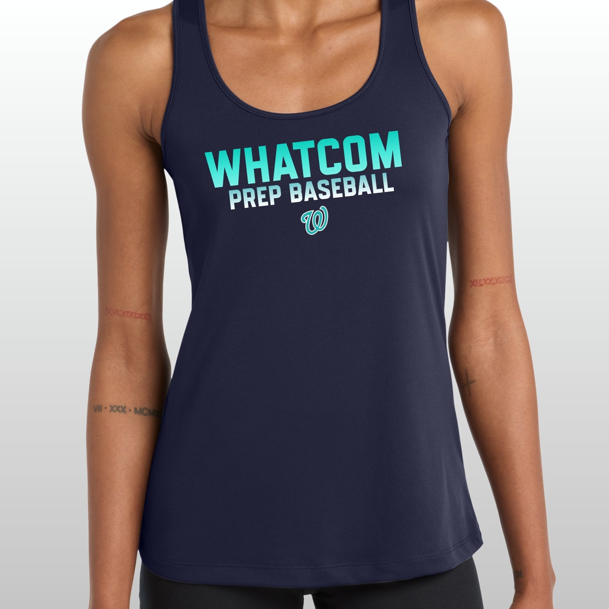 Whatcom Prep Women's Game Racerback Tank