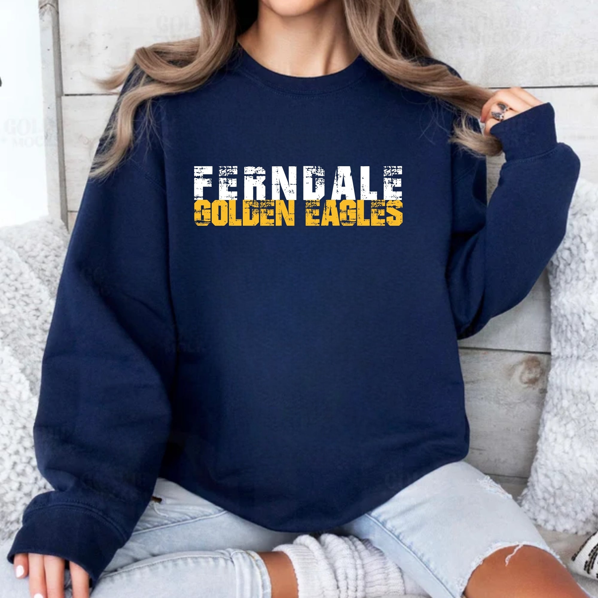Ferndale Grunge Crewneck