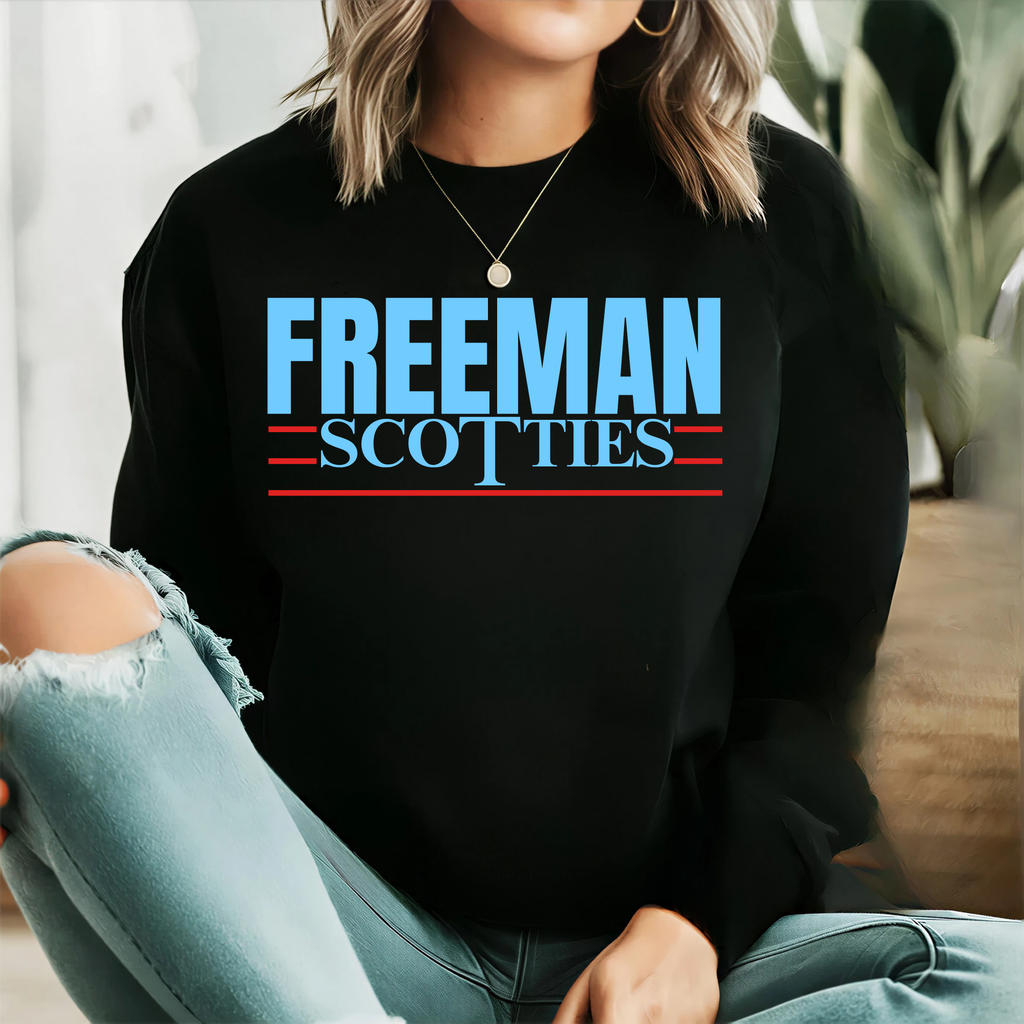 Freeman Scotties Crewneck Throwback