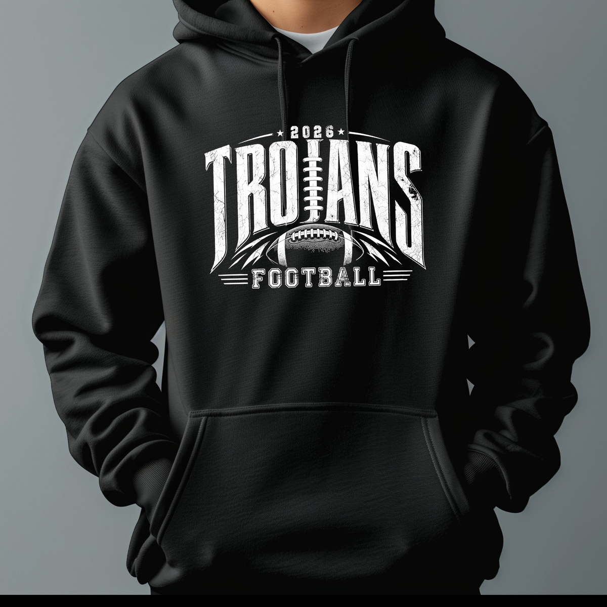 2026 Trojans Football Hoodie