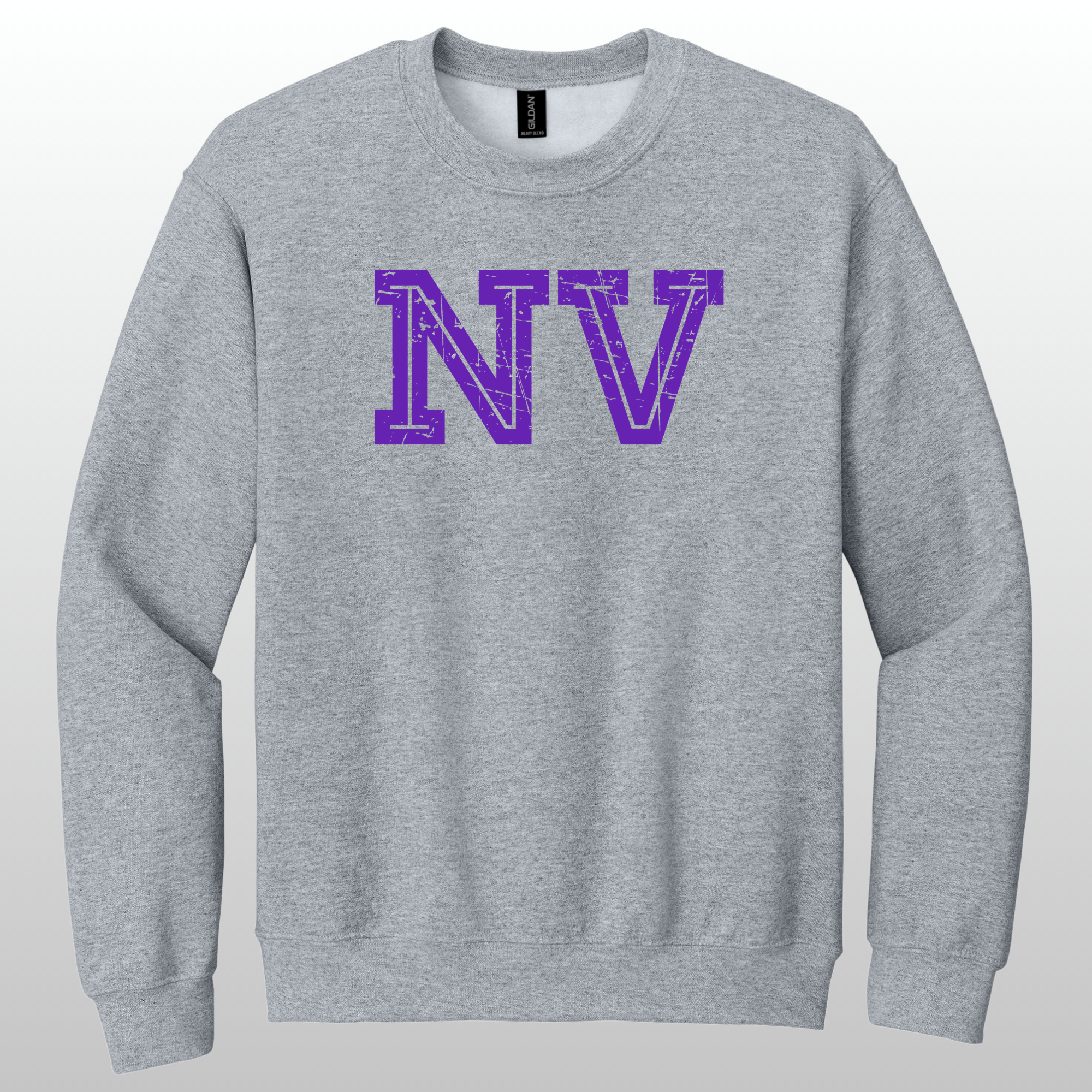 Nooksack Distressed Crewneck Sweatshirt