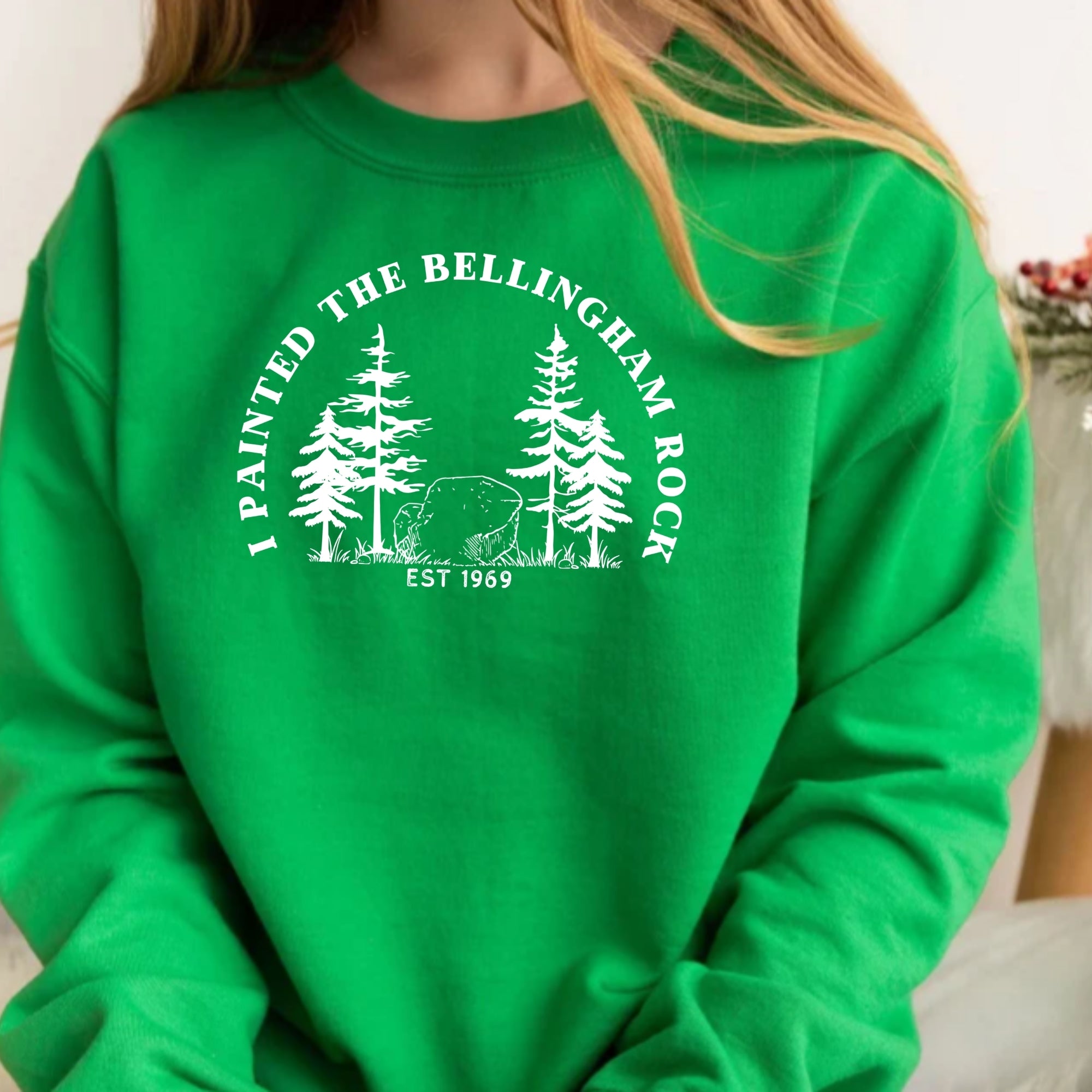 I Painted The Bellingham Rock - Crewneck
