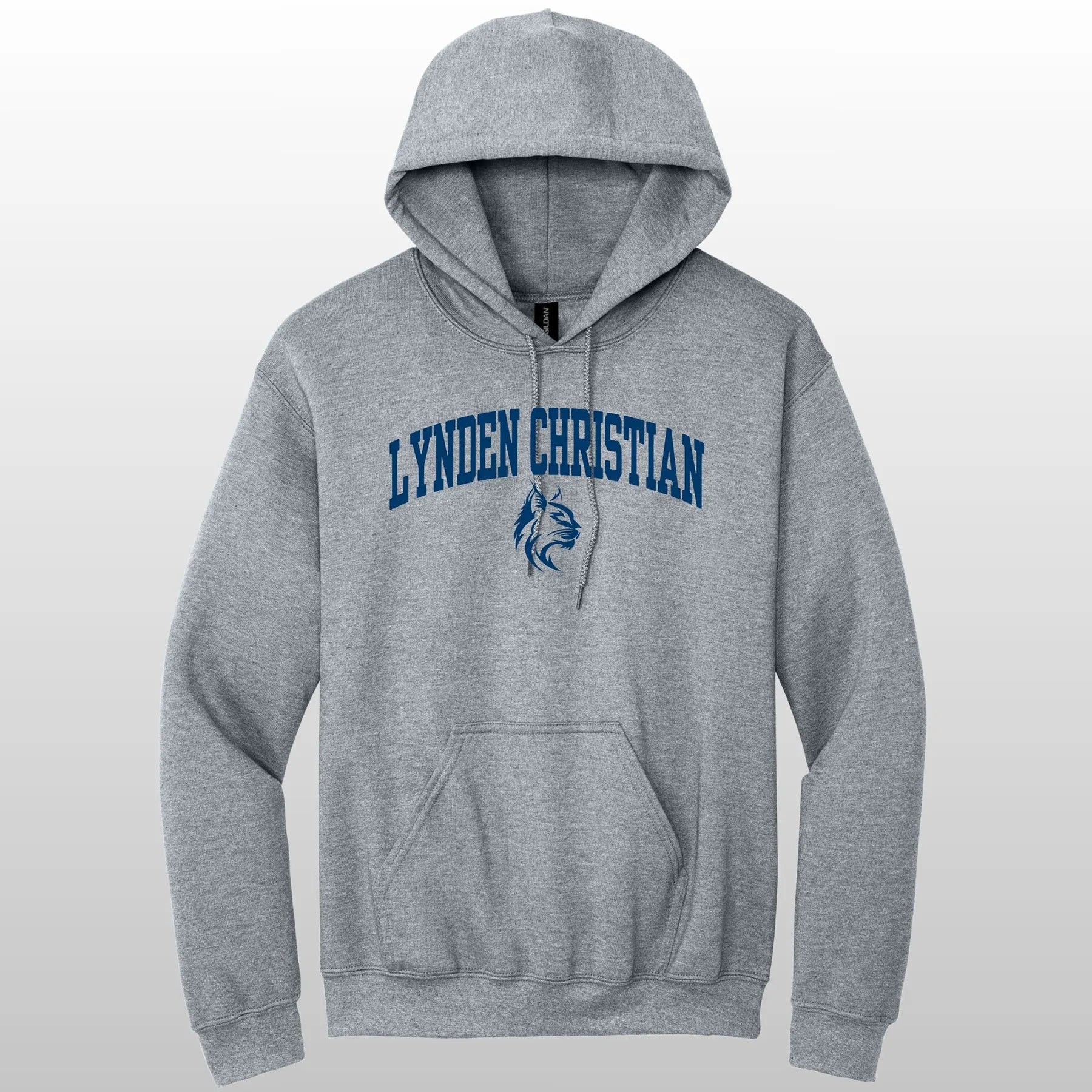 Lynden Christian Mascot Logo Hooded Sweatshirt