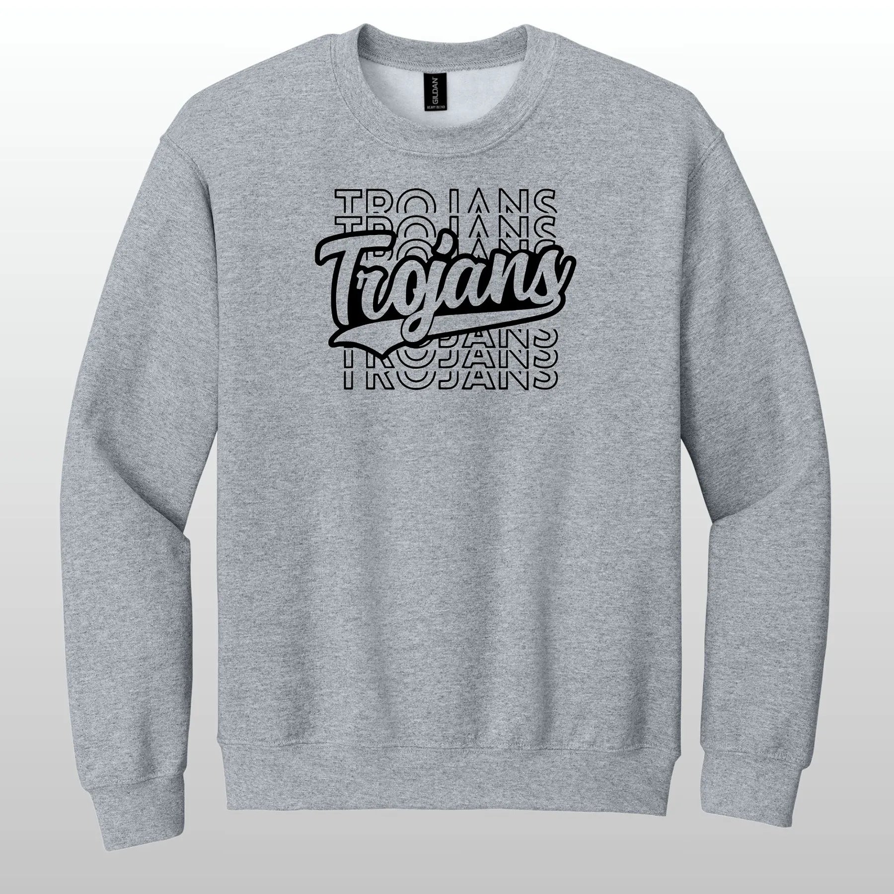Trojans Stacked Crewneck Sweatshirt