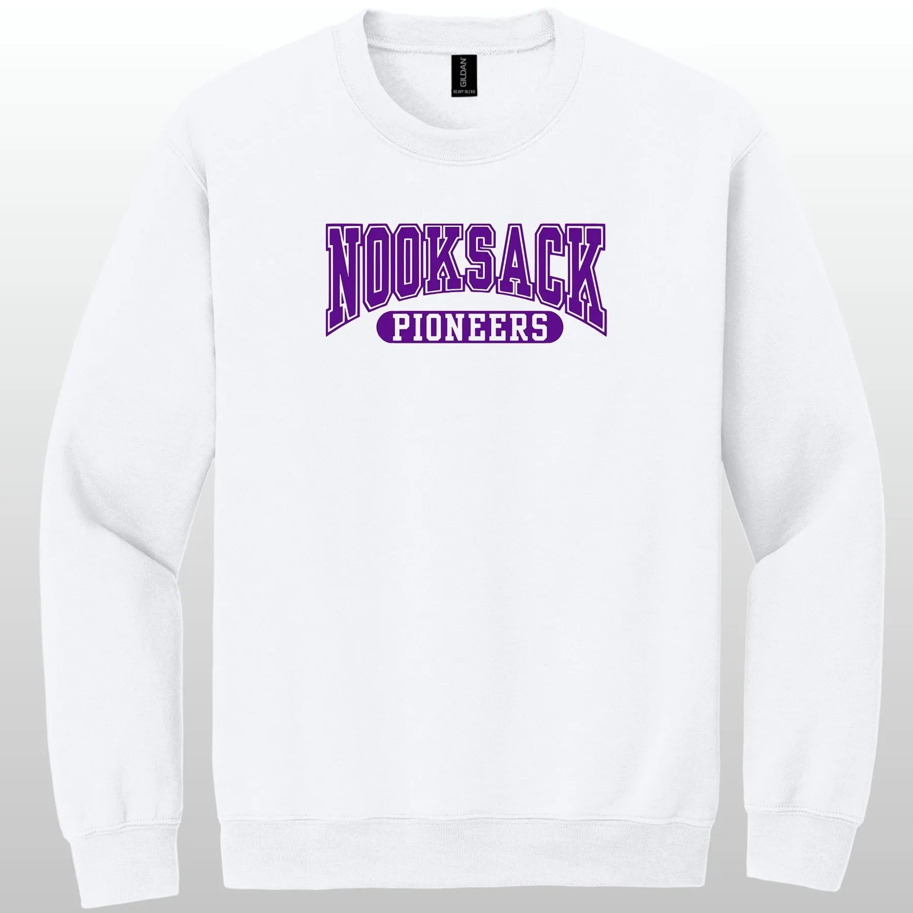 Nooksack Pioneers Arch Crewneck Sweatshirt
