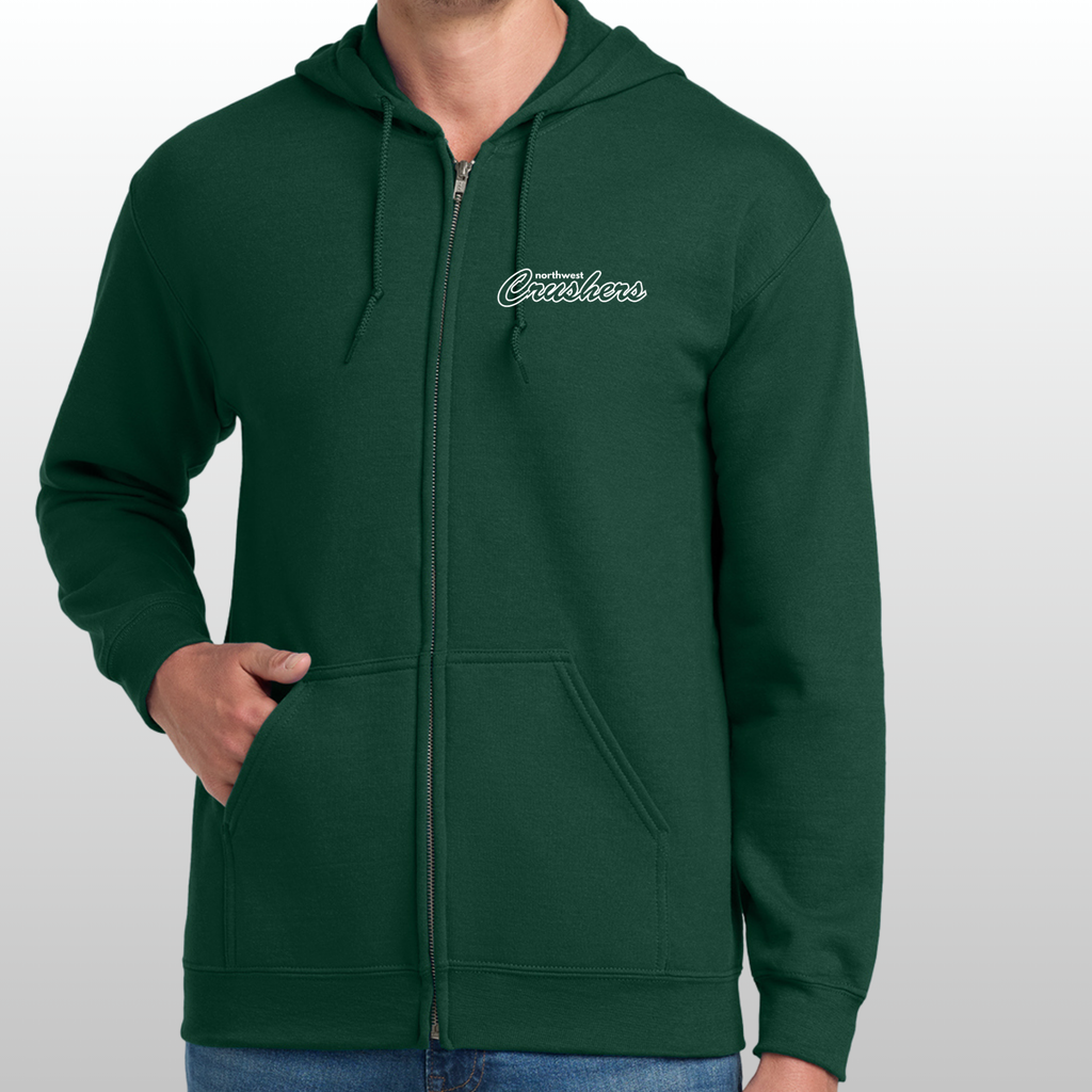 Northwest Crushers Zip Up Hoodie