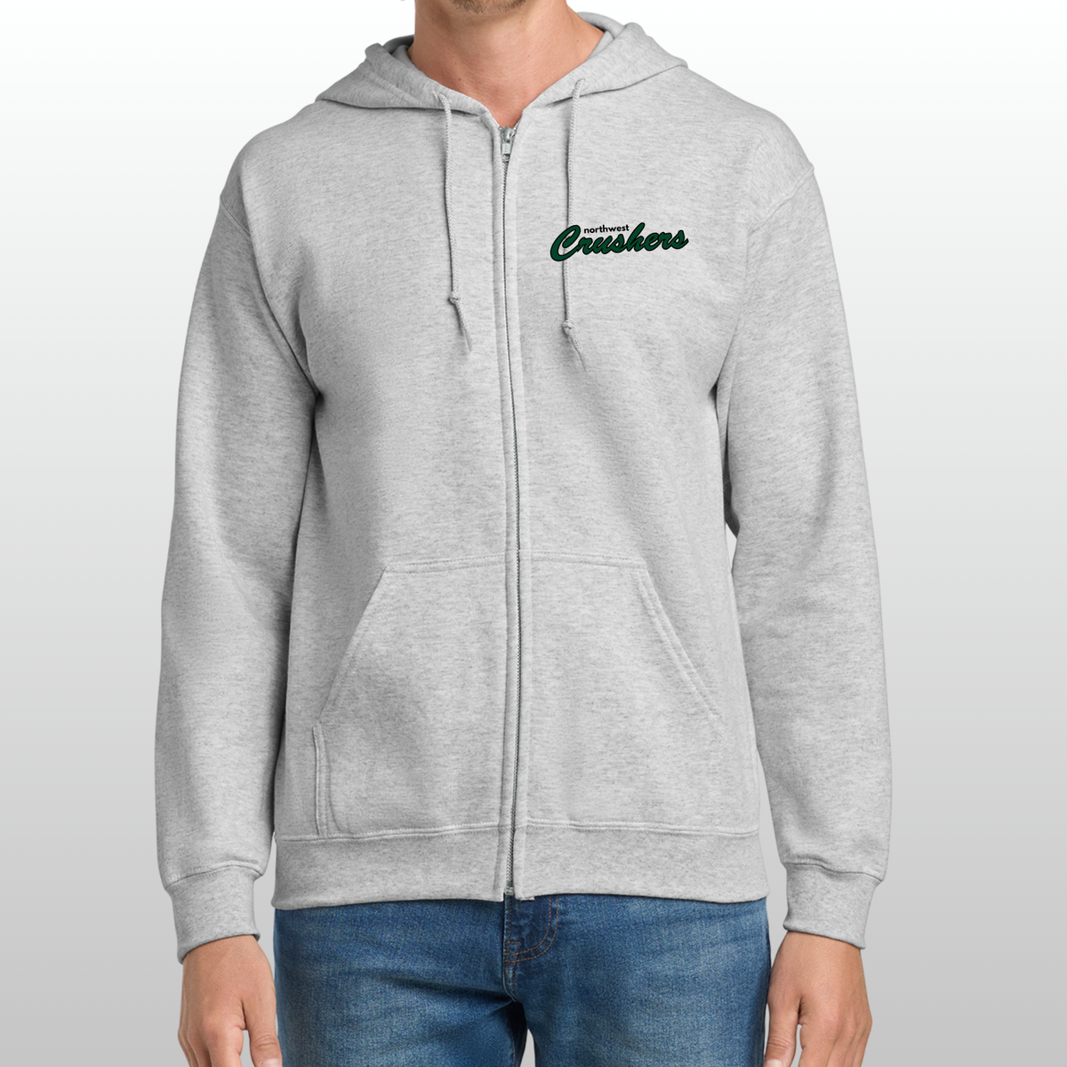 Northwest Crushers Zip Up Hoodie