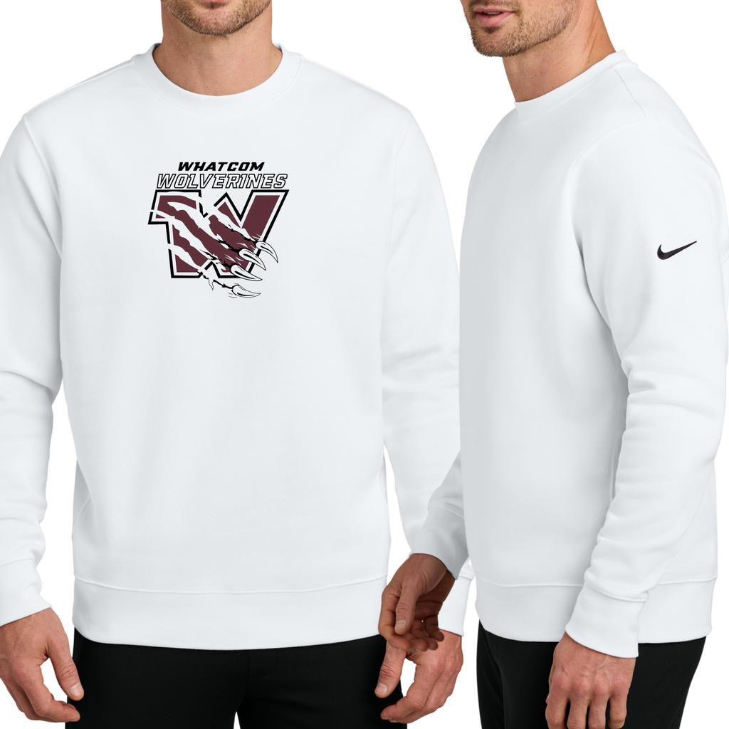 Wolverines Nike Club Fleece Crewneck