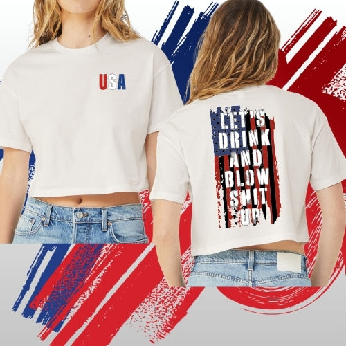 Let's Drink (Crop Top)