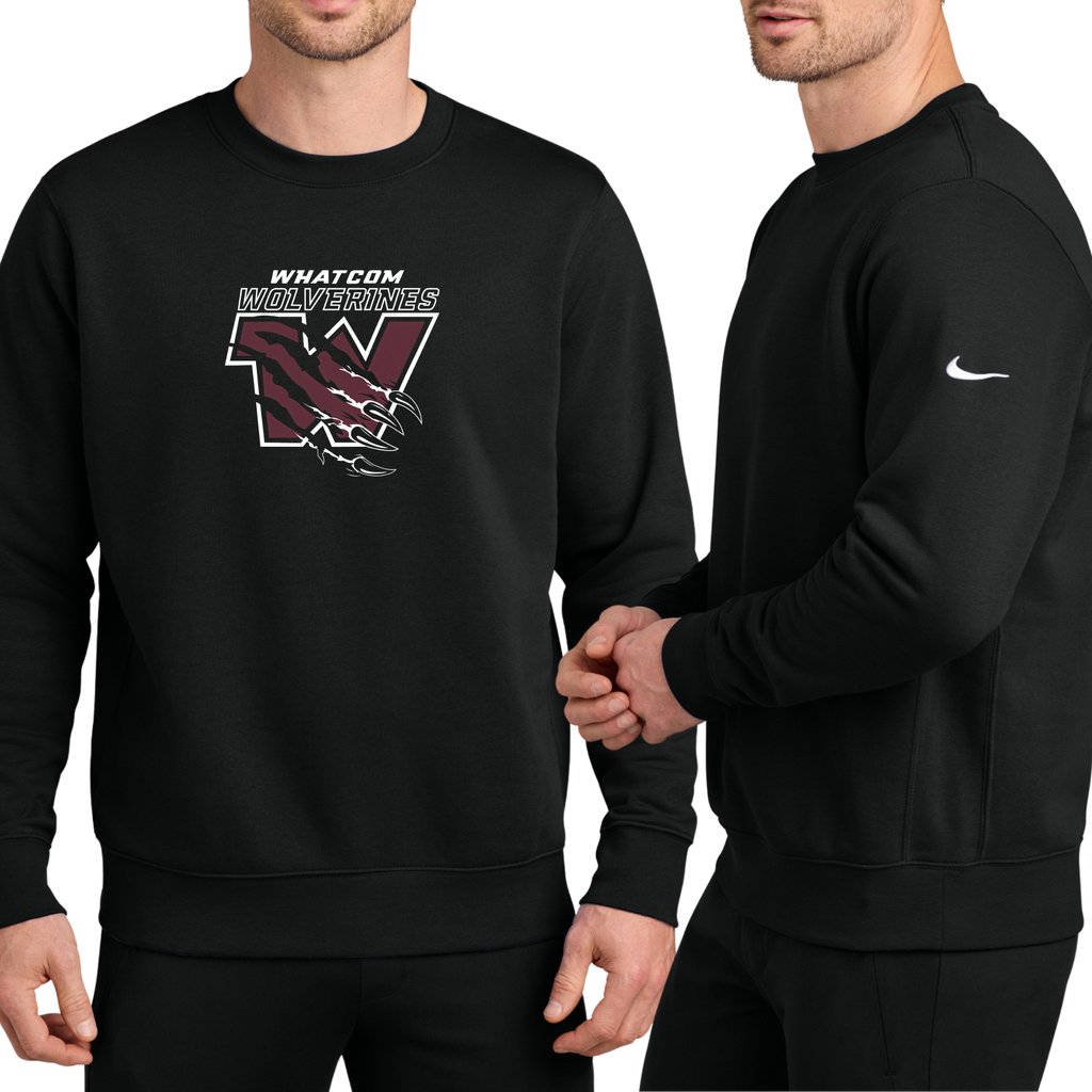 Wolverines Nike Club Fleece Crewneck