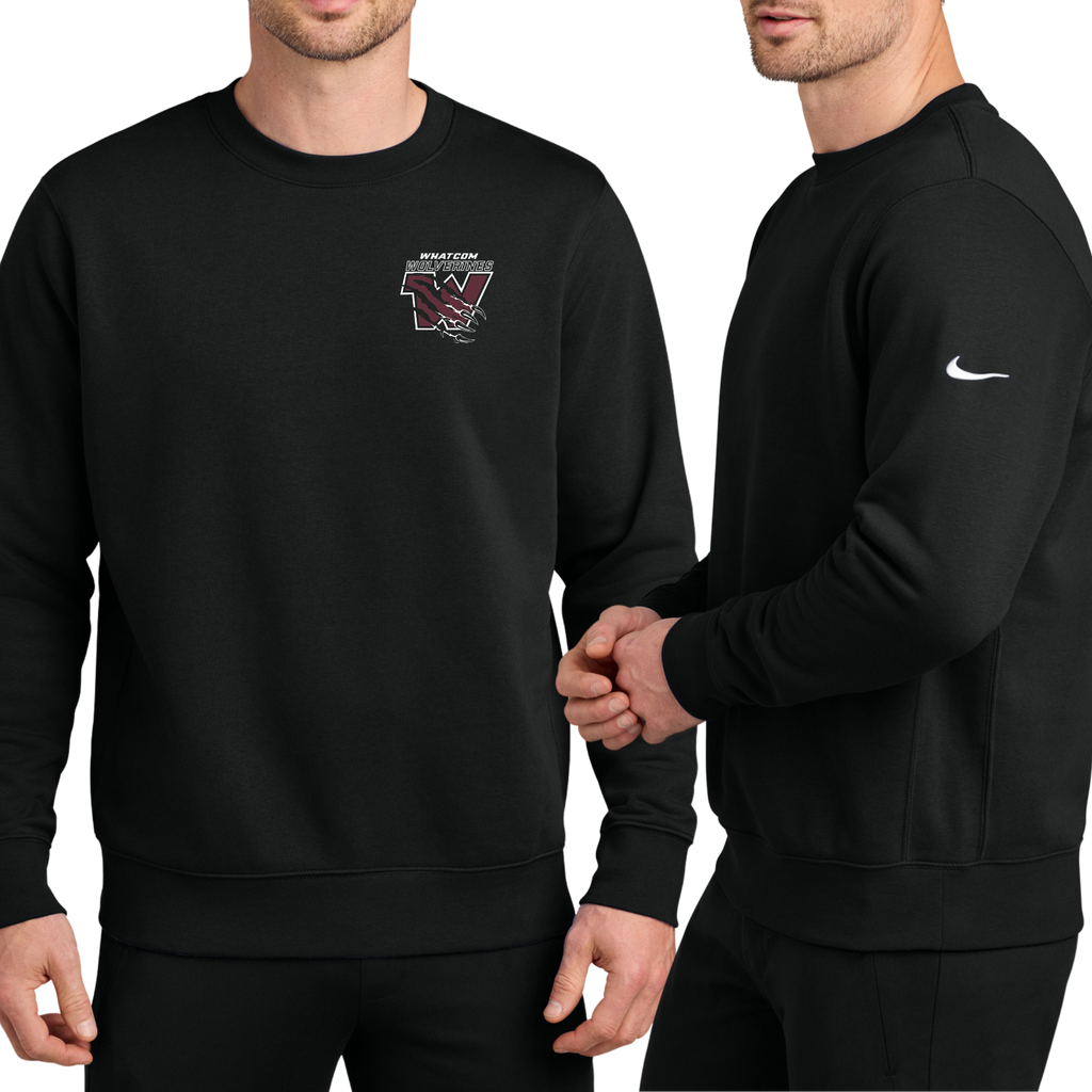 Wolverines Nike Club Fleece Crewneck