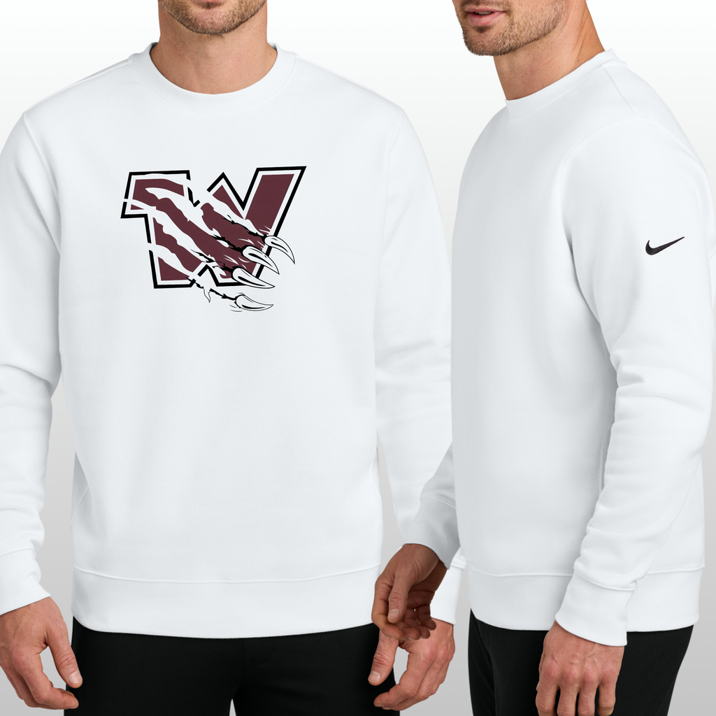 Wolverines Nike Club Fleece Crewneck