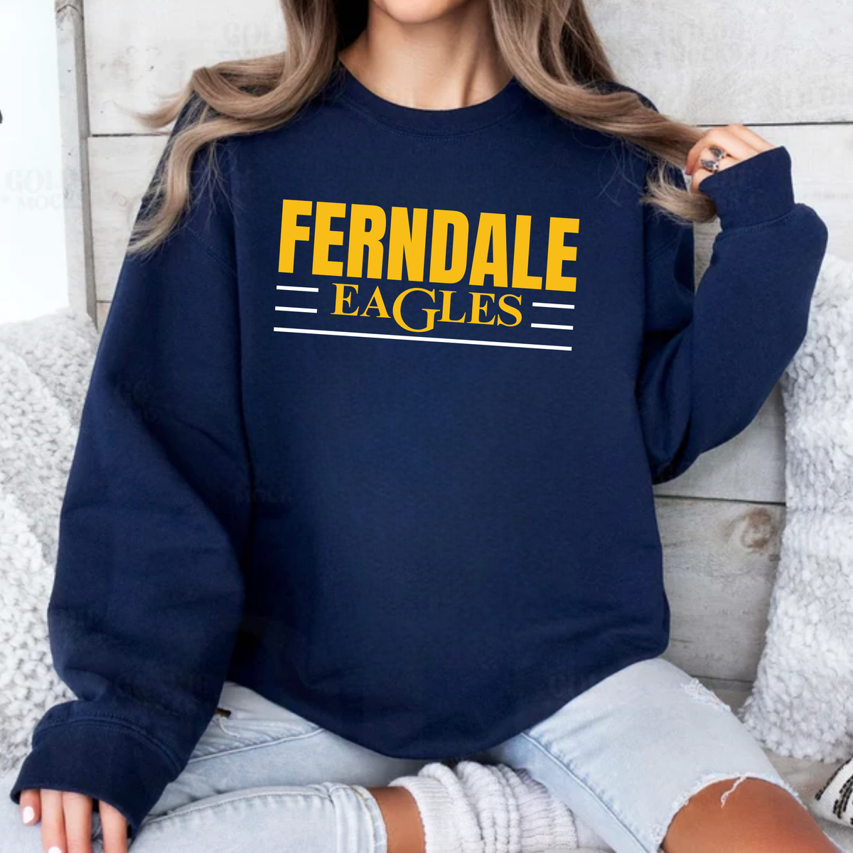 Ferndale Throwback Crewneck