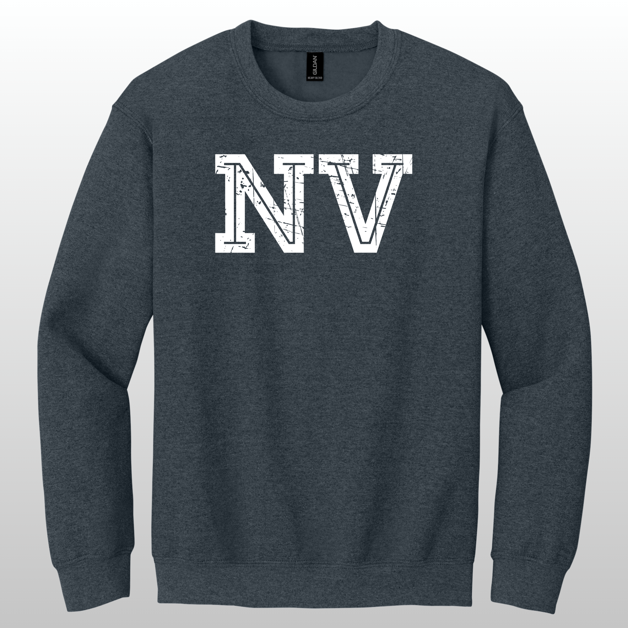 Nooksack Distressed Crewneck Sweatshirt