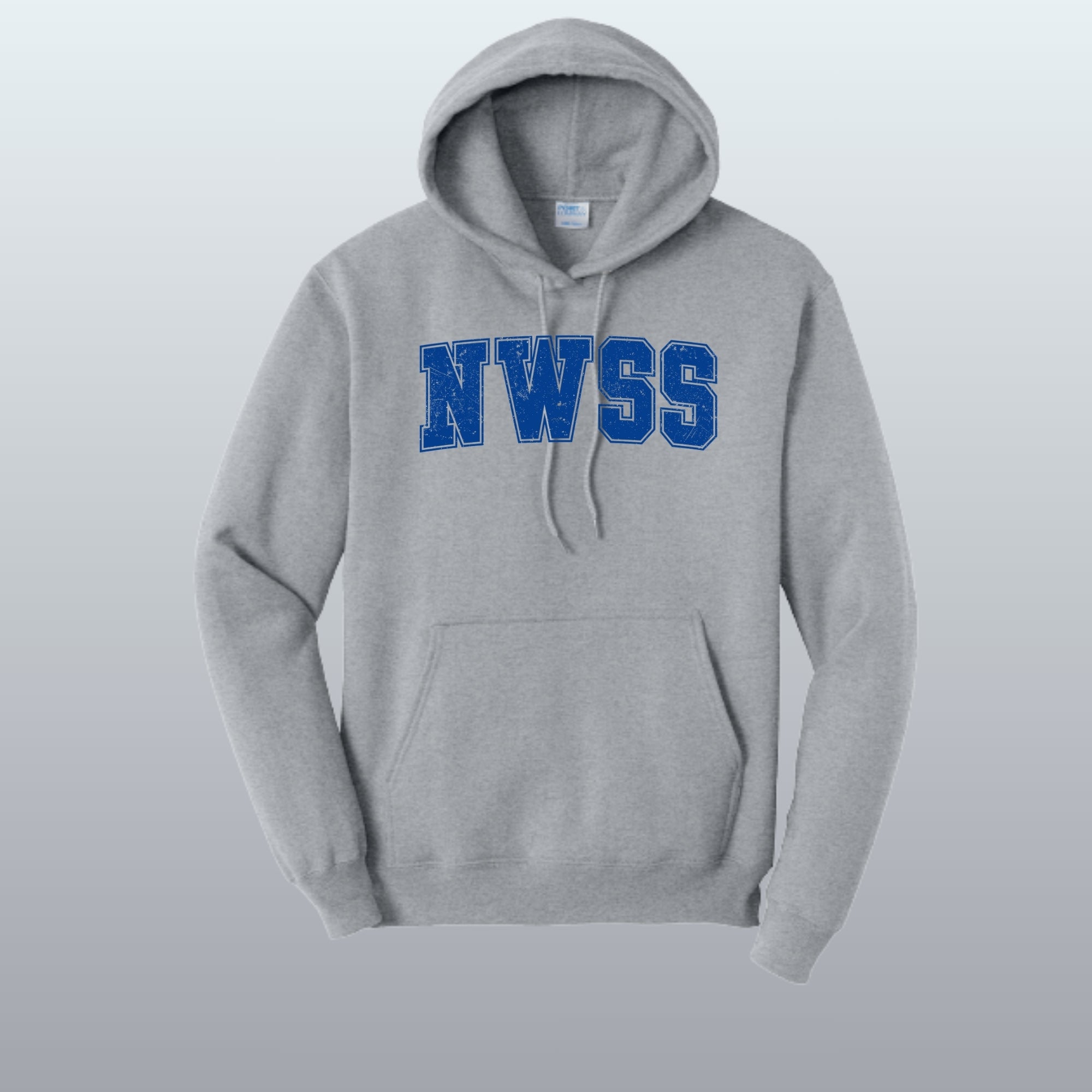 NWSS Distressed Hooded Sweatshirt