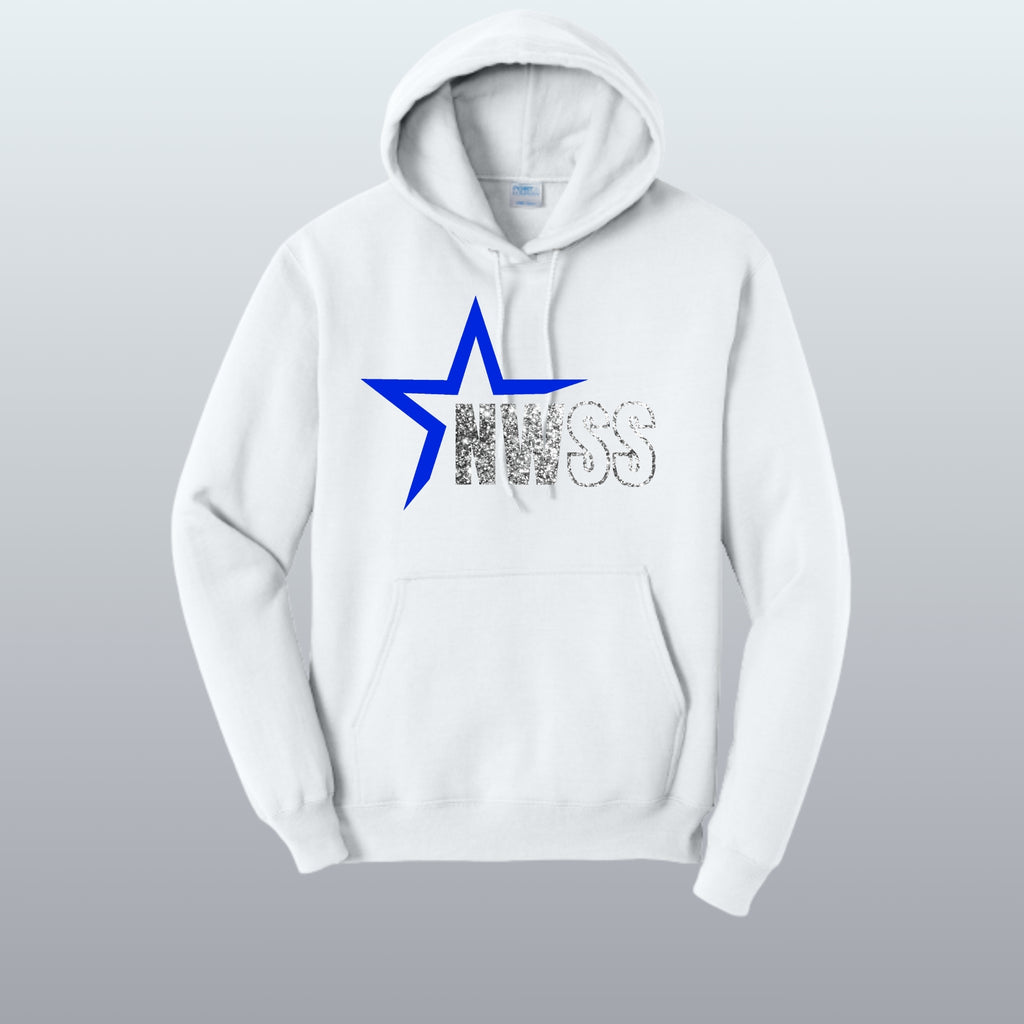 NWSS Glitter Hooded Sweatshirt