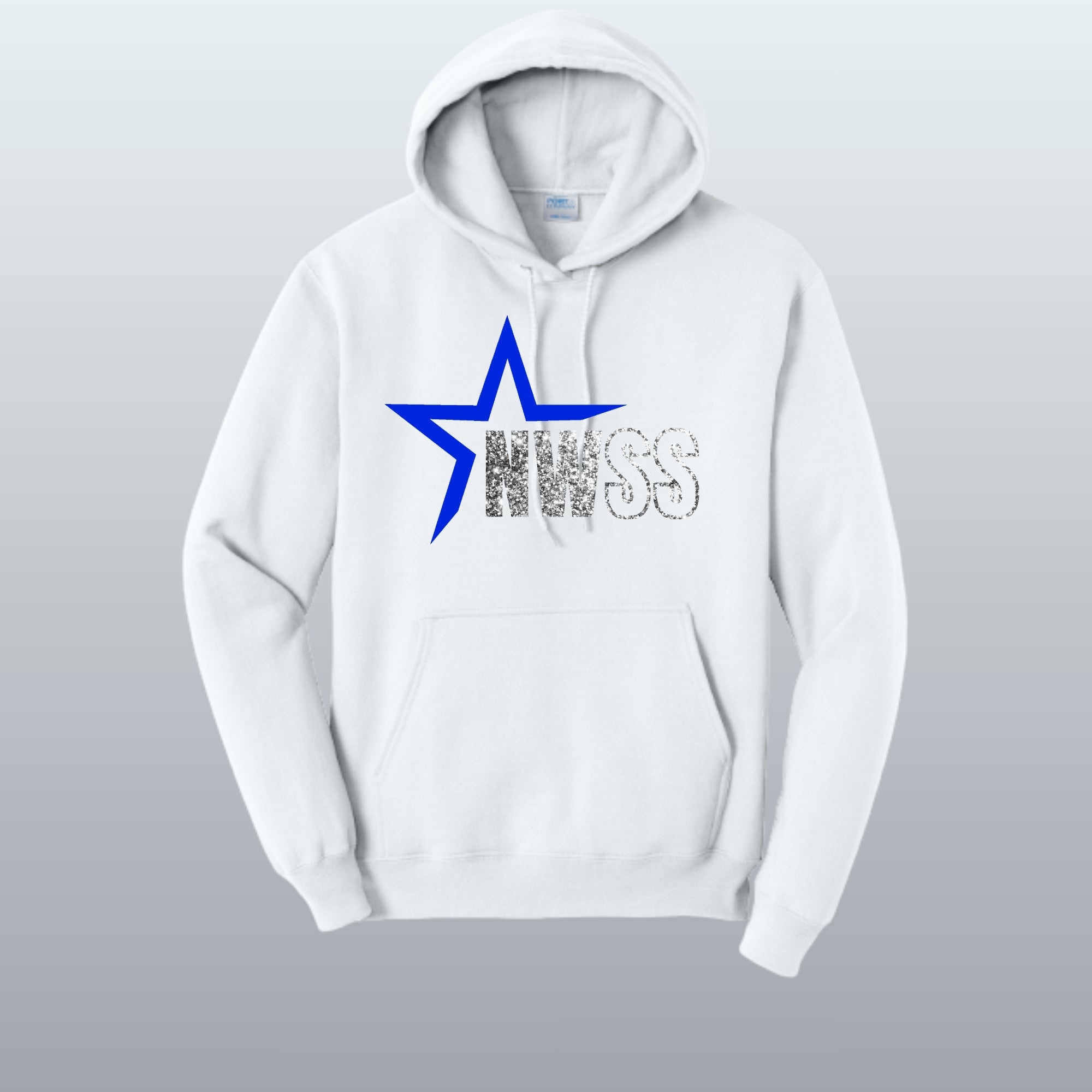 NWSS Glitter Hooded Sweatshirt