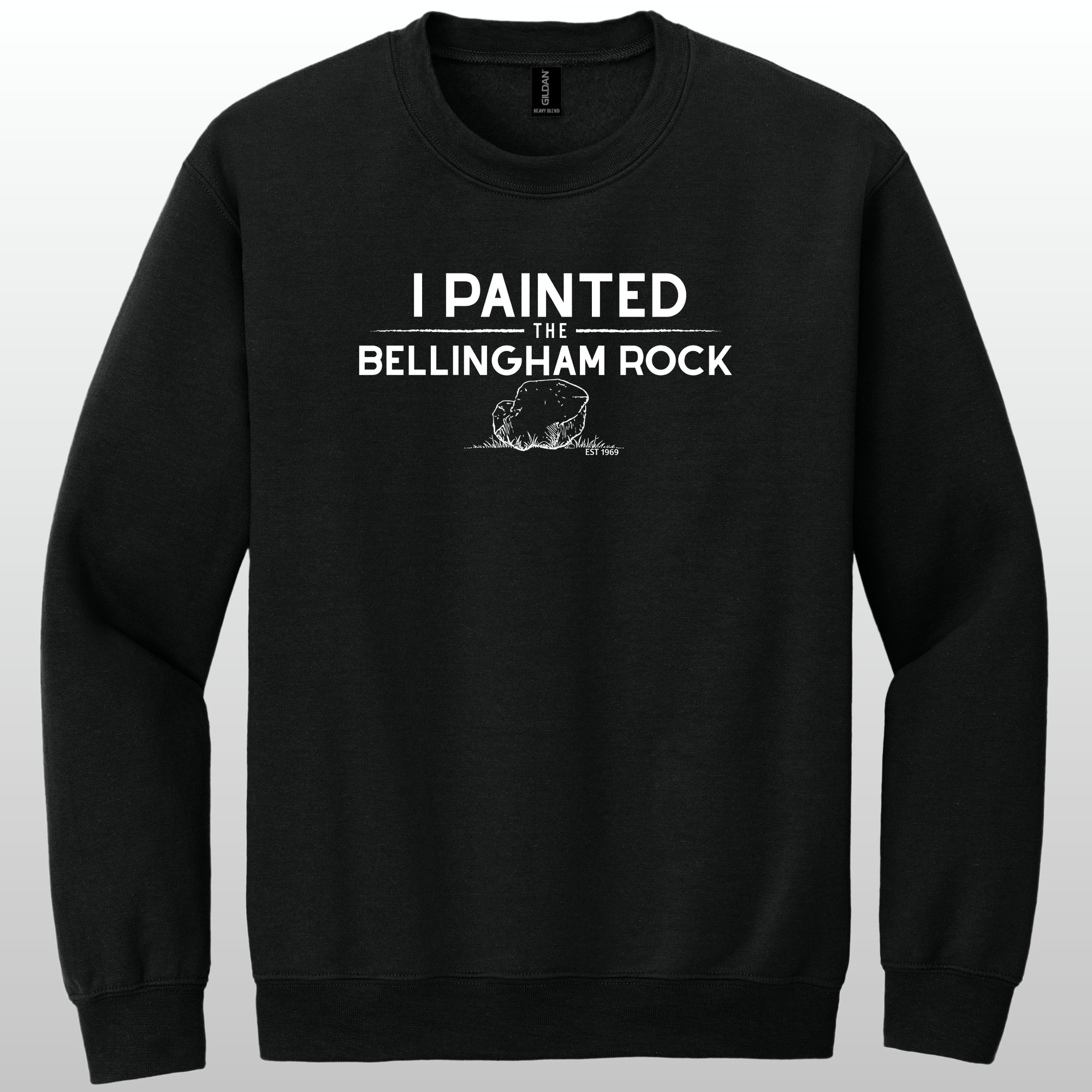 I Painted The Bellingham Rock #5 - Crewneck