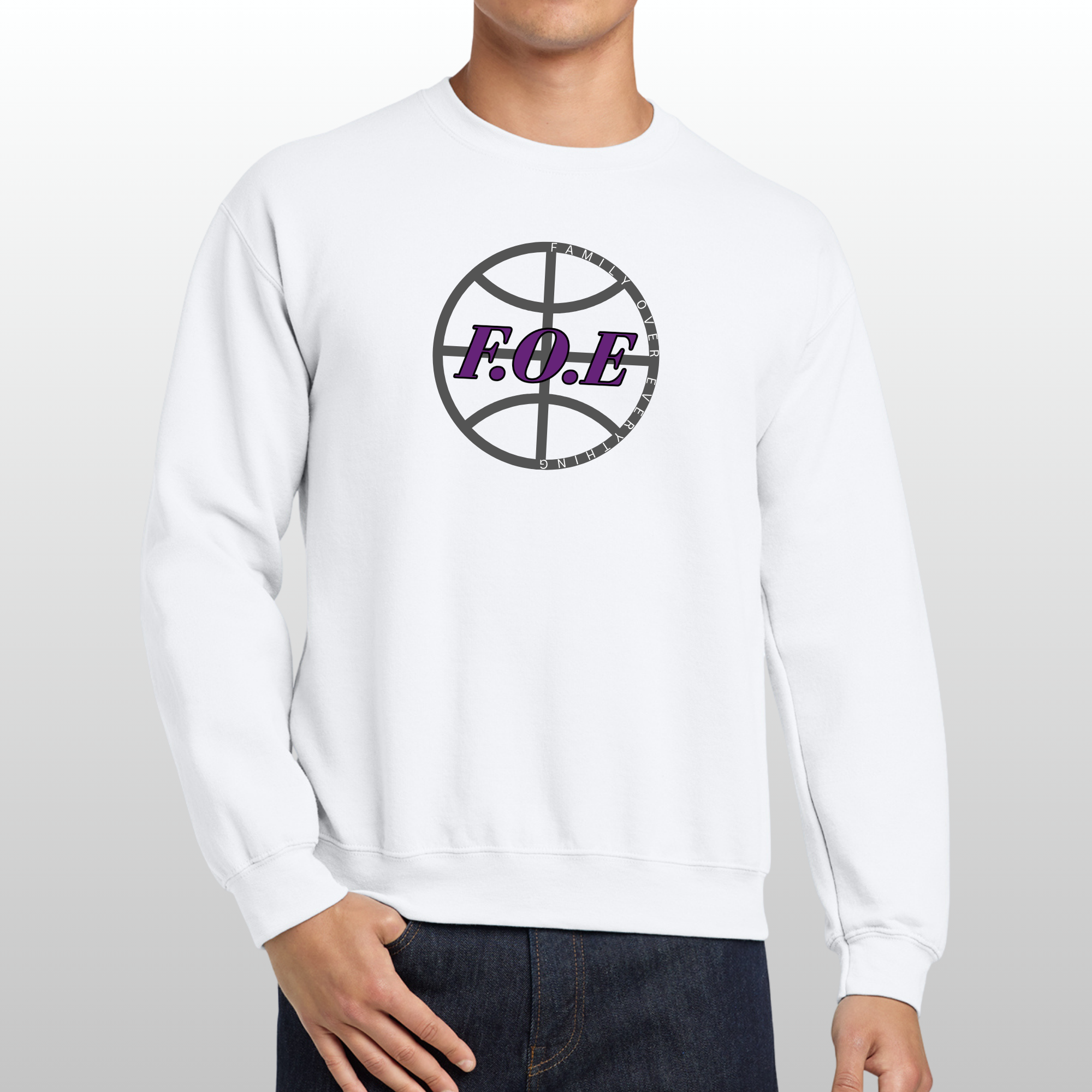 F.O.E Basketball Crewneck