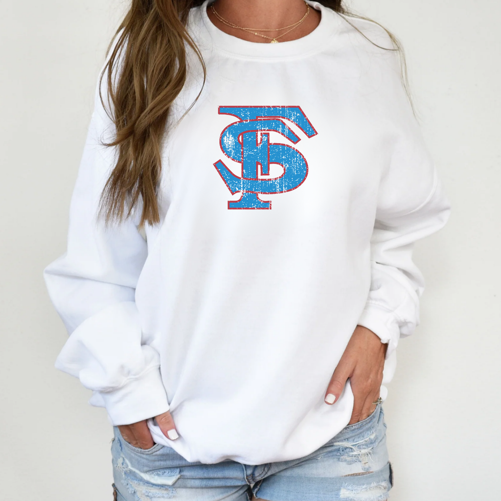 Freeman Scotties Crewneck Distressed