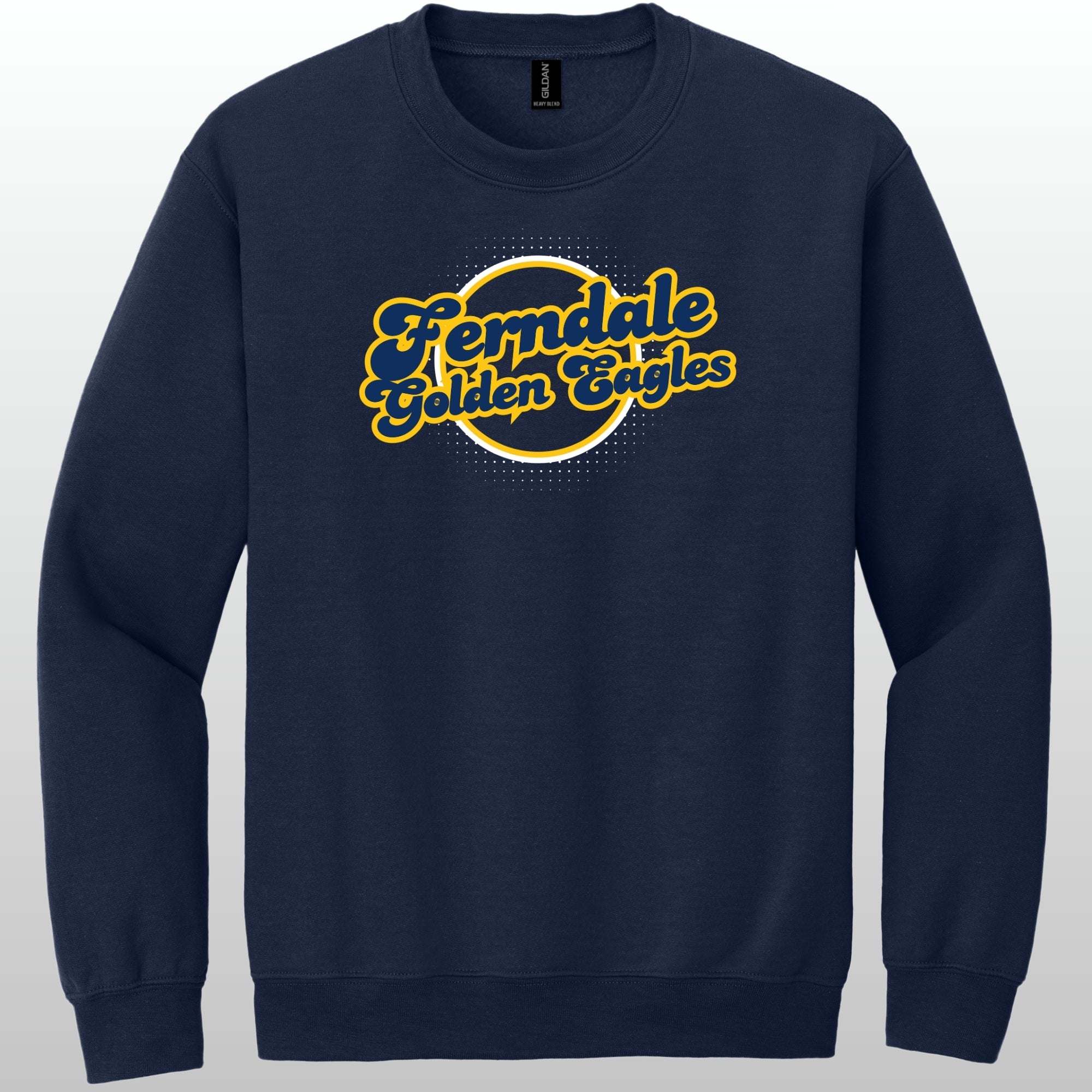 Ferndale Retro Circle Crewneck