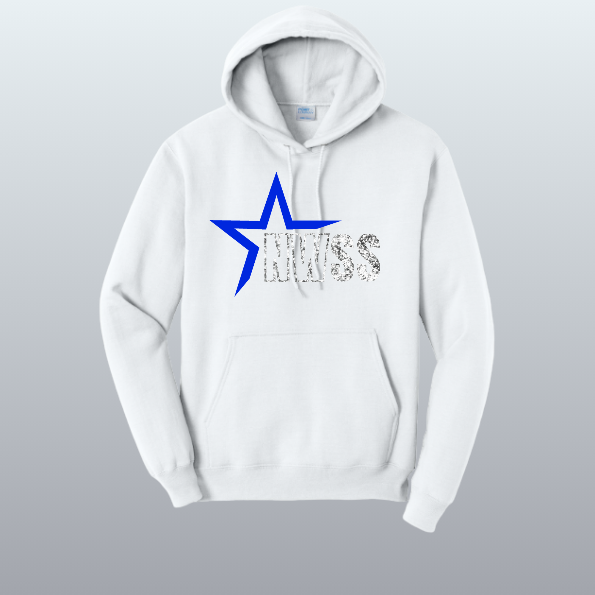 NWSS Glitter Hooded Sweatshirt