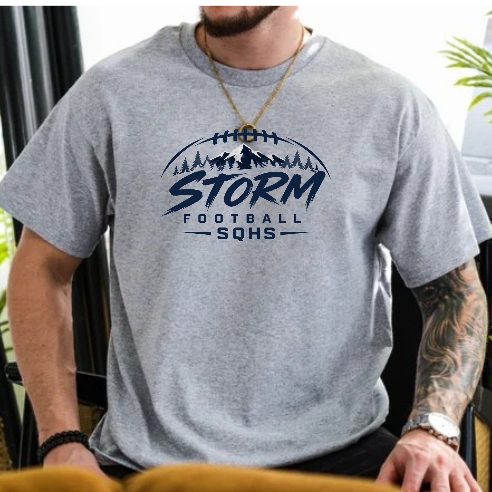 Storm Football T-Shirt