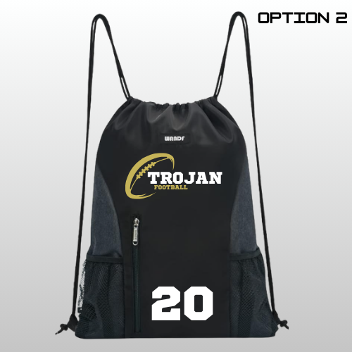 Trojan Football Cinch Bag