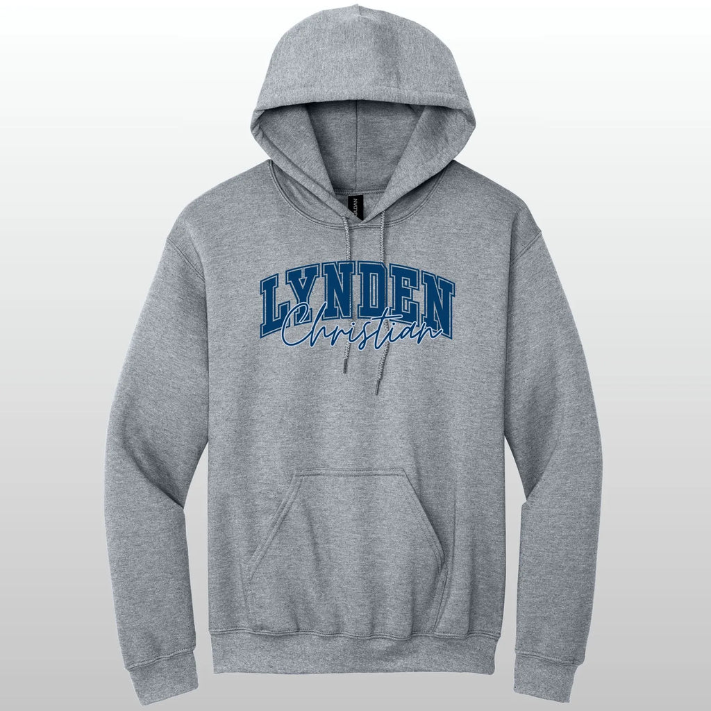 Lynden Christian Cursive Hooded Sweatshirt
