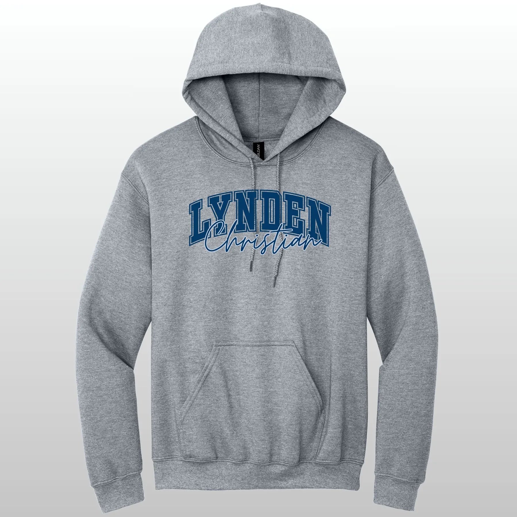 Lynden Christian Cursive Hooded Sweatshirt