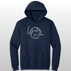 Lynden Christian Cursive Swish Hooded Sweatshirt