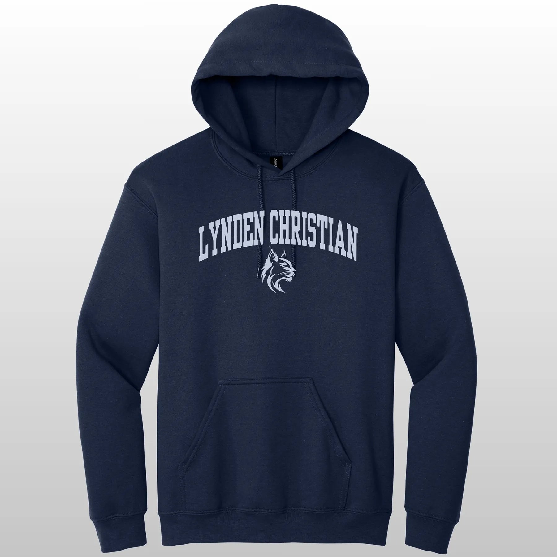 Lynden Christian Mascot Logo Hooded Sweatshirt