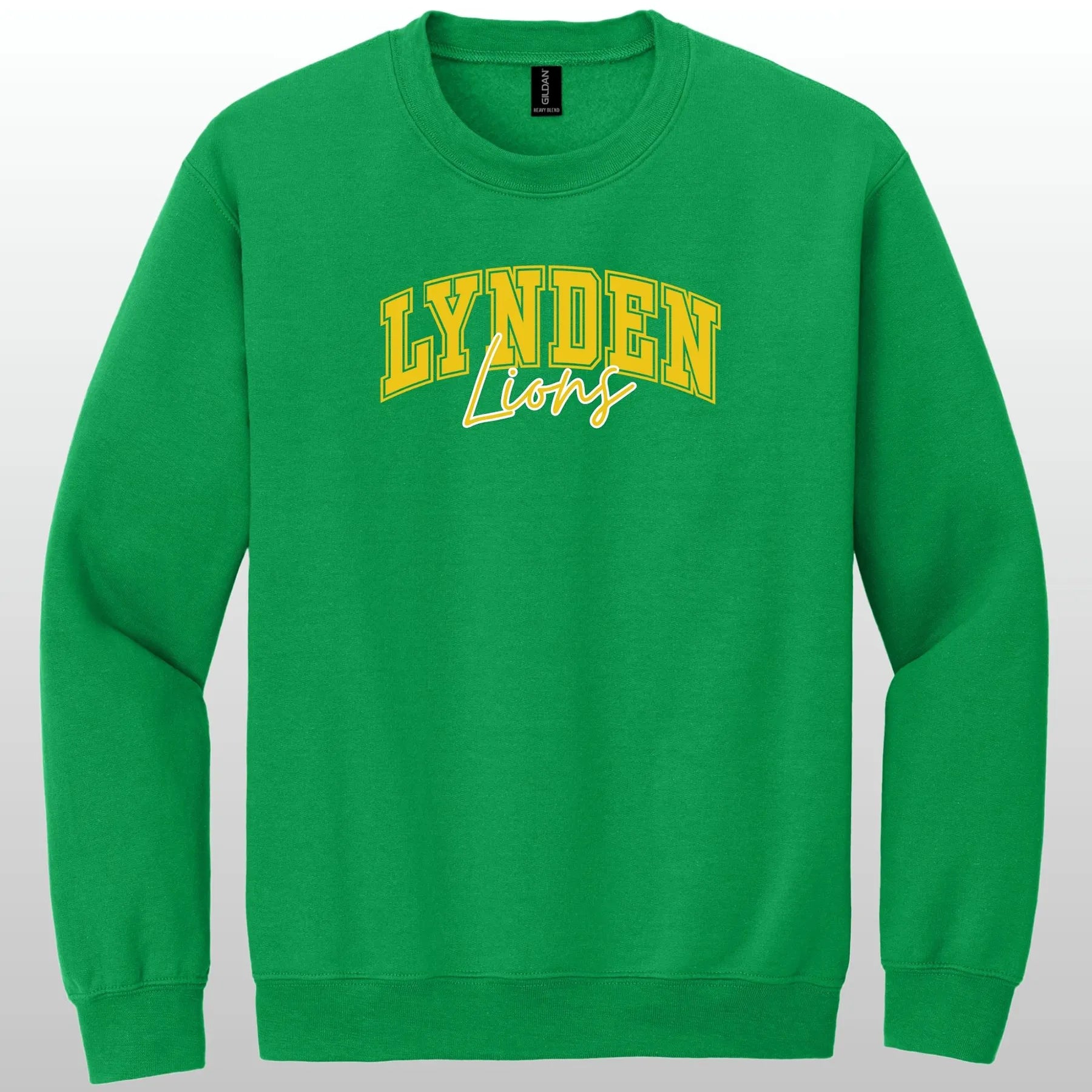 Lynden Lions Cursive Crewneck Sweatshirt