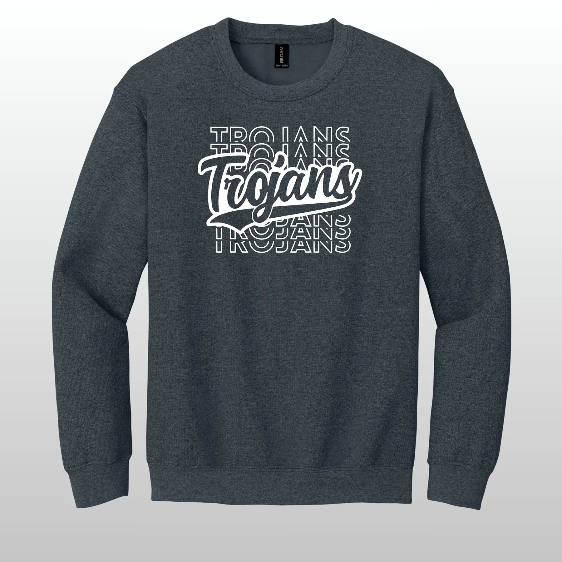 Trojans Stacked Crewneck Sweatshirt