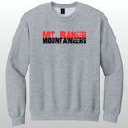 Mt. Baker Mountaineers Grunge Crewneck Sweatshirt