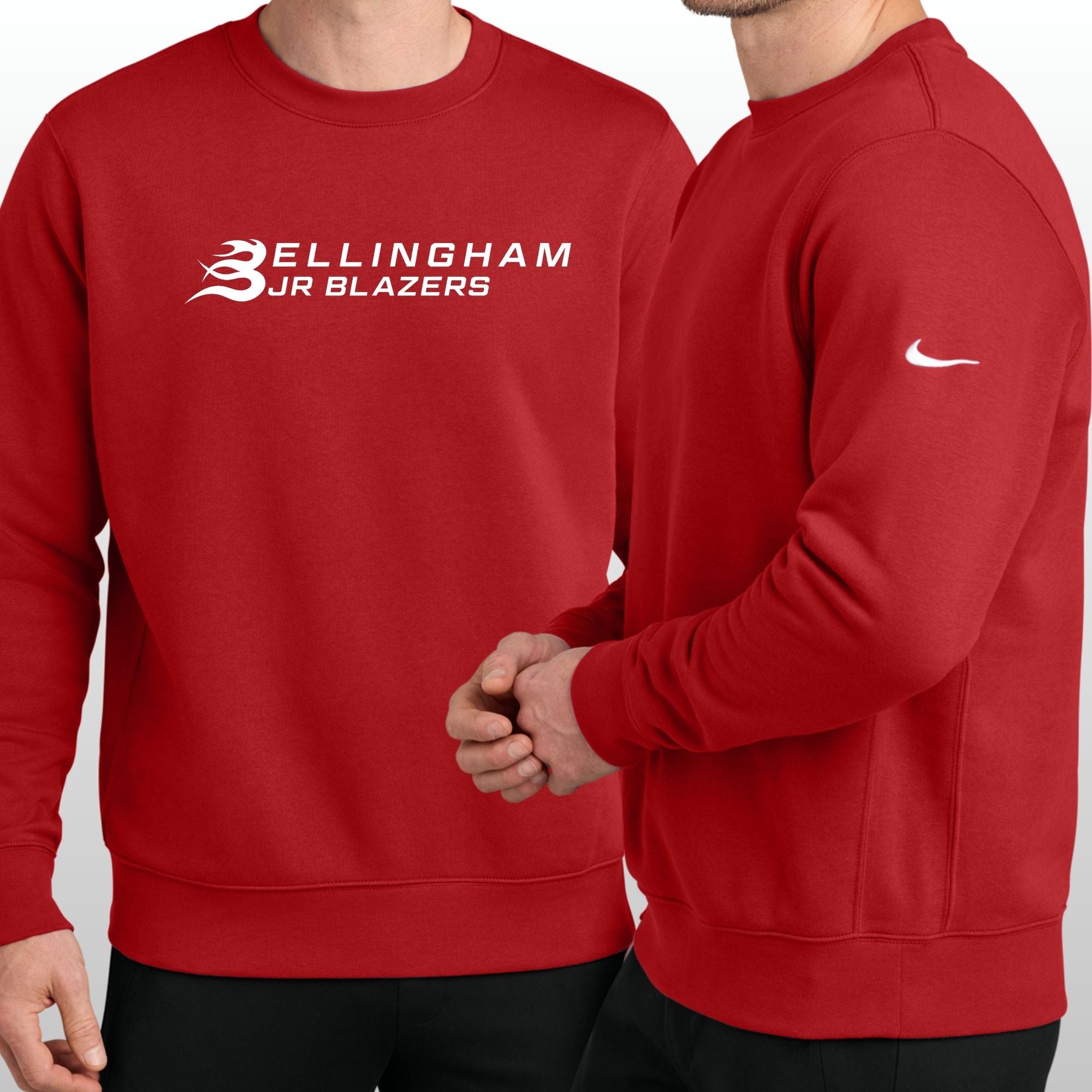 JR Blazers Nike Club Fleece Crewneck