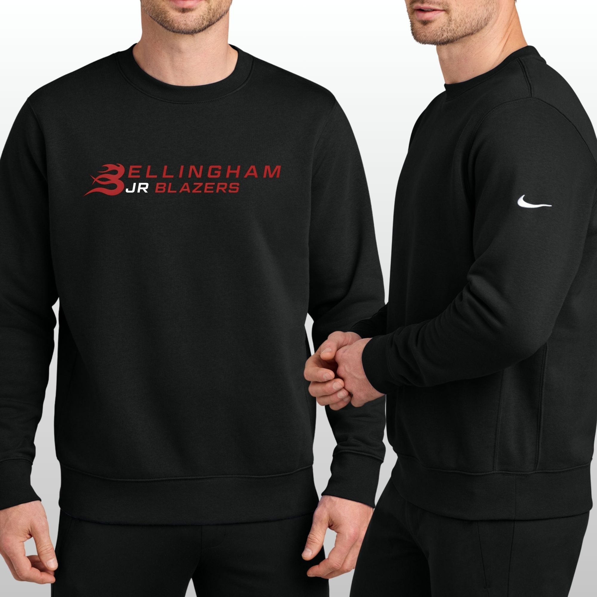 JR Blazers Nike Club Fleece Crewneck