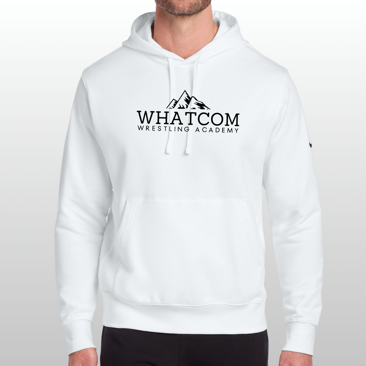 Whatcom Wrestling Nike Fleece Hoodie