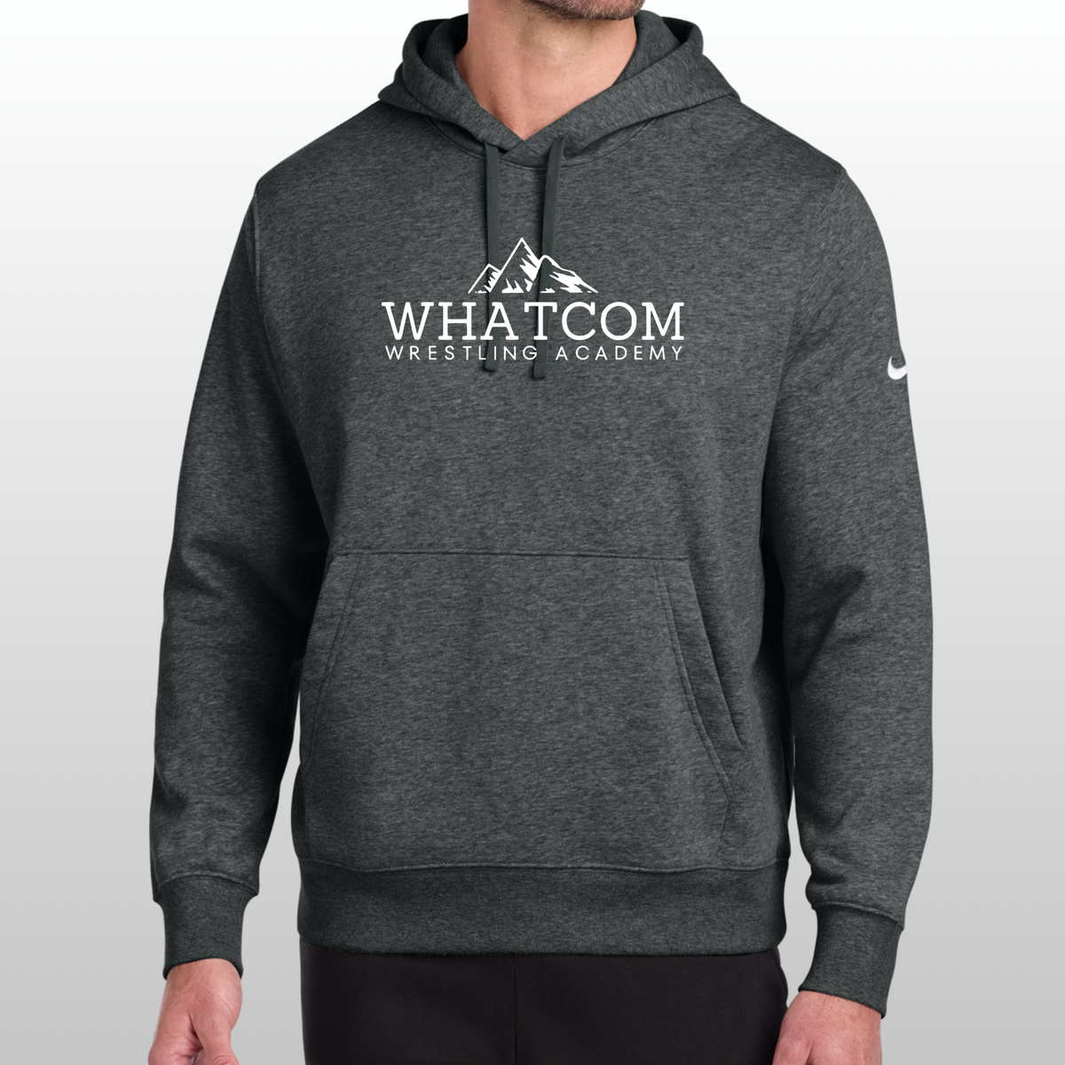 Whatcom Wrestling Nike Fleece Hoodie
