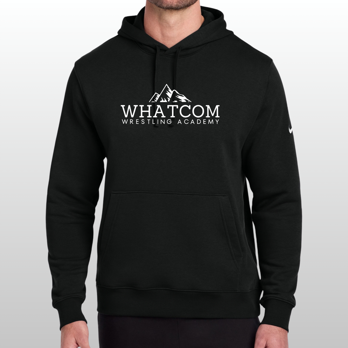 Whatcom Wrestling Nike Fleece Hoodie
