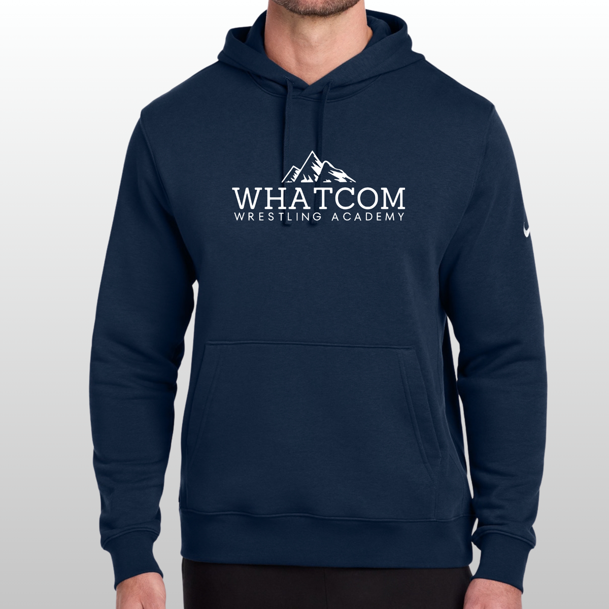 Whatcom Wrestling Nike Fleece Hoodie