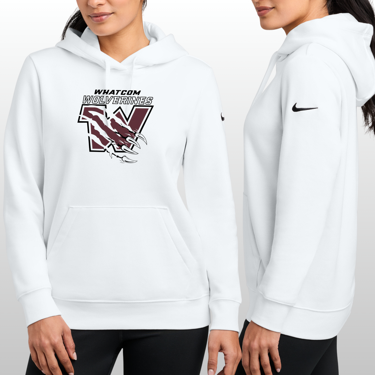 Wolverines Women's Nike Club Fleece Hoodie
