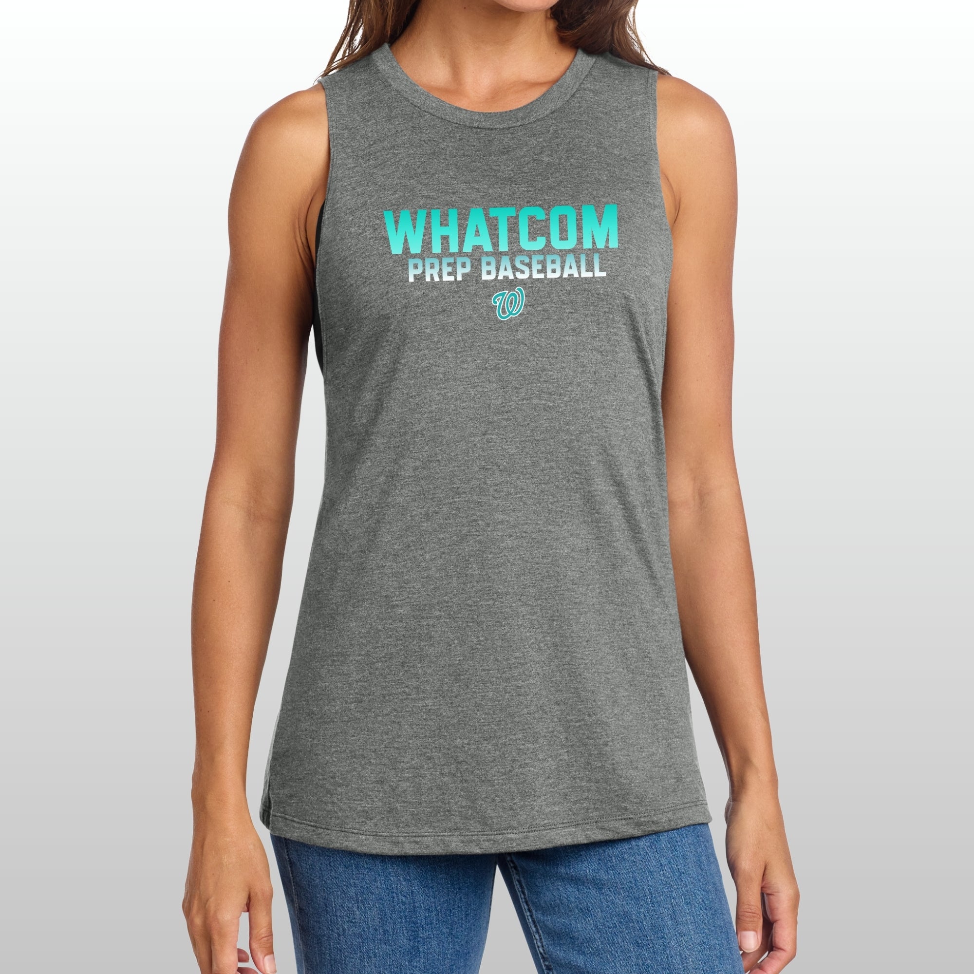 Whatcom Prep Women's Game Muscle Tank