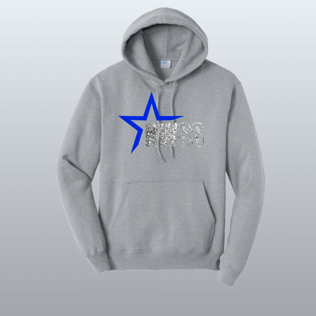 NWSS Glitter Hooded Sweatshirt
