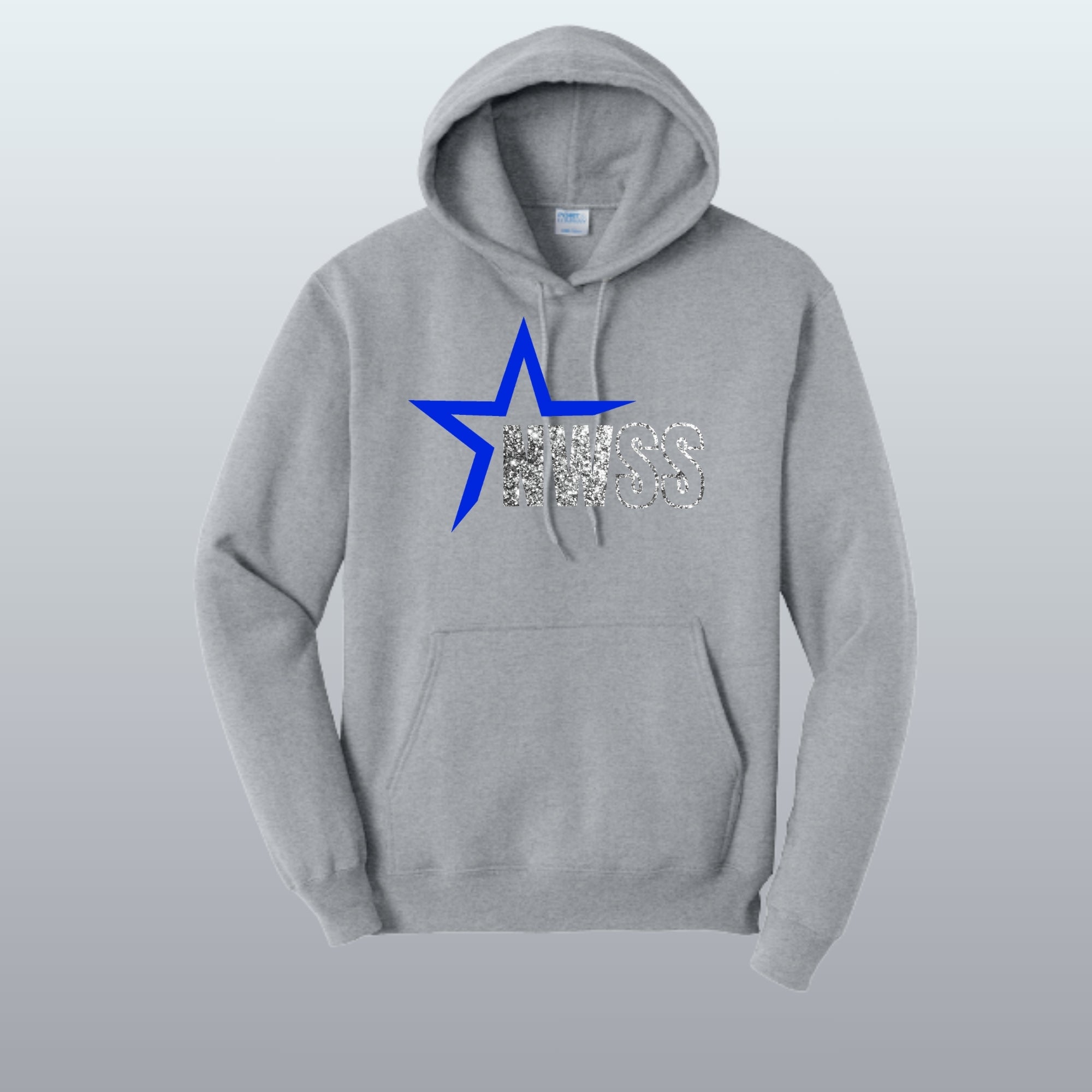 NWSS Glitter Hooded Sweatshirt